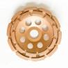 Buy cheap 115mm 4-1/2 In. Double Row Diamond Cup Wheel For Stone Double Diamond Cup from wholesalers