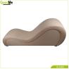 Buy cheap OEM Ergonomic Curved Sex Couch Solid Wood Frame 17 Inch MDF Painting from wholesalers