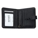 0.05kg 10x7cm Personalised Leather Accessories EN17 RFID Blocking Genuine