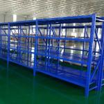 200kg Medium Duty Pallet Racking 50mm Metal Shelf Rack Assembly