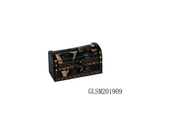 Buy cheap Luxury Plywood PU 15*7 Decorative Leather Boxes from wholesalers