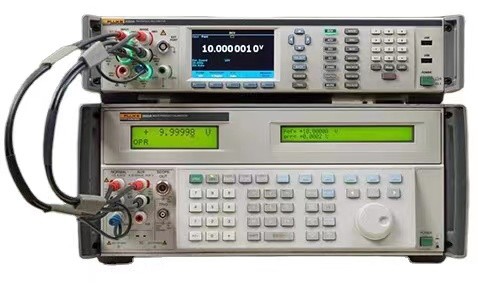 ISO 17025 Fluke 8588A Reference Multimeter 8.5 Digits With General Purpose Probe Kit