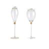 Buy cheap Gold Rim Lead Free Crystal Wine Glasses Dishwasher Safe 520ml from wholesalers