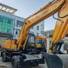 Buy cheap Hyundai R210w-7 Wheeled Excavator Fast Moving Second Hand 20.5t from wholesalers