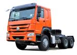 371Hp Howo Truck Head HW76 Container Truck EURO 2 Emission Standard