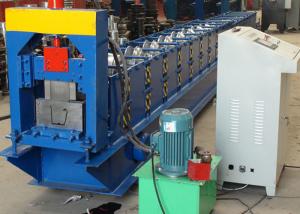 Buy cheap U Profiles Steel Downspout Forming Machine / Gutter Cold Roll Forming Machine from wholesalers