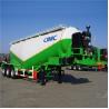 Buy cheap Carbon Steel Single Silo 3 Axle 50T Cement Tanker Trailer from wholesalers