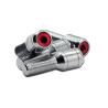 Buy cheap Automotive Closed Locking Wheel Nuts Bolts Titanium Material With 5 Screws 2 Keys from wholesalers