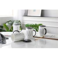 Buy cheap Fine Porcelain 325ml 11oz Stoneware Stackable Coffee Mugs product