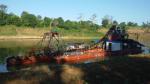 Bucket Chain Excavator Dredging Boat River Gold Panning SGS Certification