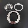 Buy cheap 120 X 60 Degree LED Street Light Lens Glass Lenses Waterproof With Metal Holder from wholesalers