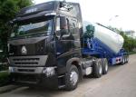 Carbon Steel Dry Bulk Trailer Y Shape 3 Axle 27cbm Volume Ntelligent Designed