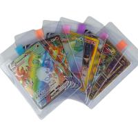 Buy cheap Transparent CMYK 0.22mm Trading Card Sleeve PVC Semi Rigid Toploader product