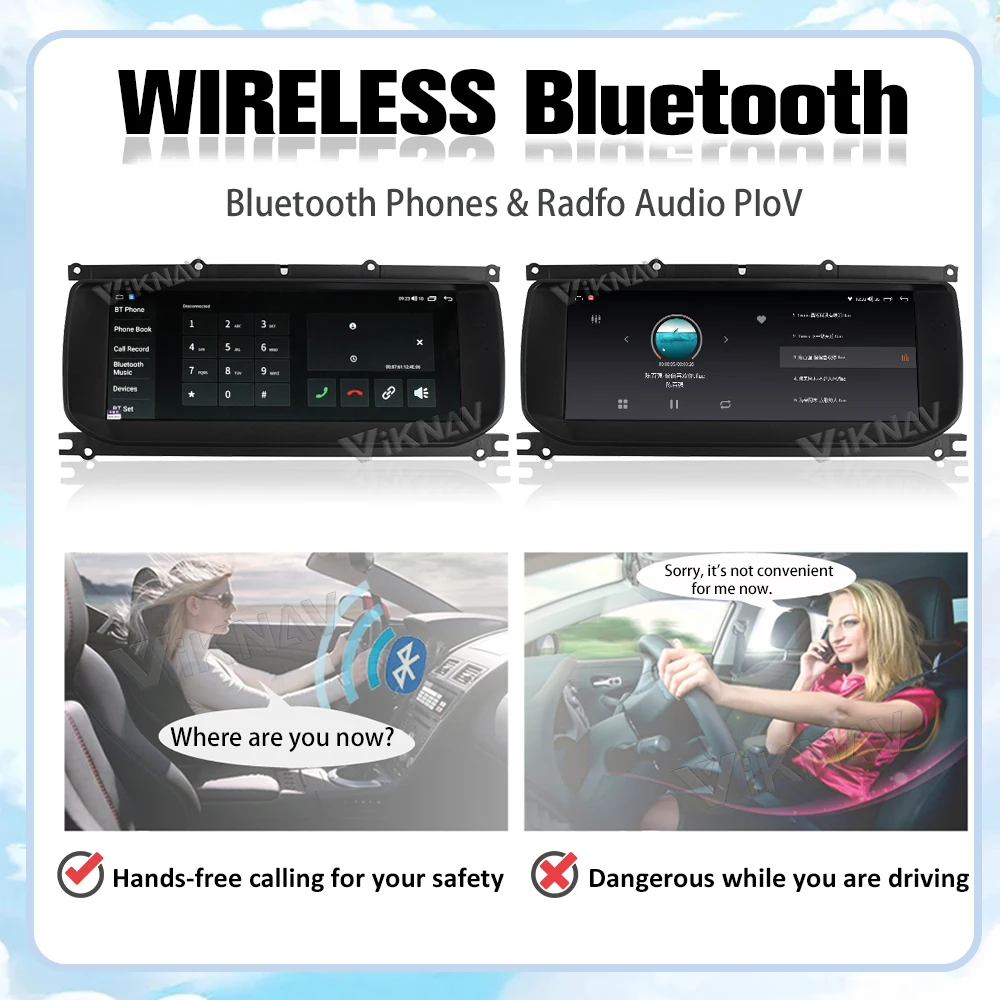 Android Touch Screen Car Radio For Range Rover Evoque L538 L551 2013-2017 Multimedia Player GPS Navigation Carplay