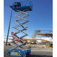 Buy cheap Small Hydraulic Man Lift Equipment For Indoor And Outdoor Construction Scissor product