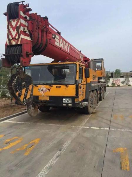 Buy cheap 2009 Used SANY 100 Ton Truck Crane For Sale from wholesalers