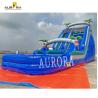 Buy cheap Blue Dual Lane Inflatable Water Slide PVC Kids Backyard Inflatable Slide from wholesalers