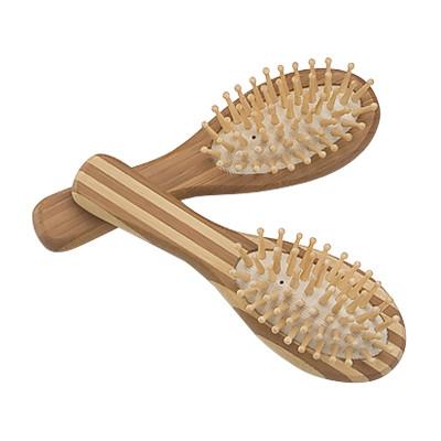 Buy cheap Custom Oval Bamboo Goody Hair Brush For Stimulate Hair Growth from wholesalers