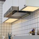 Chengdu Bespoke Customized Apartment Kitchen Furniture PVC Kitchen Cabinets