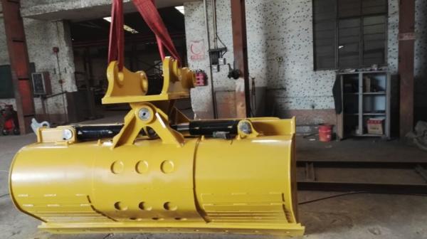 Buy cheap High Wear Steel Tilting Mud Bucket High Fill Capacity Optimum Performance from wholesalers