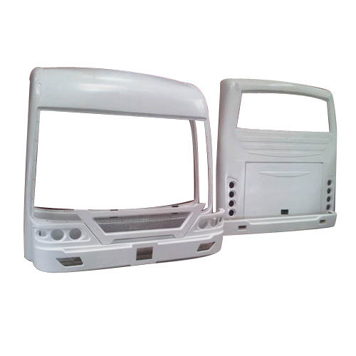Replacement Auto Spare Parts Fiberglass Body Panels Smooth Surface Compact Structure