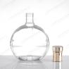 Buy cheap Vodka Hot Stamping Customized 700ml Xo Transparent Glass Wine Bottle with Plastic Lid from wholesalers