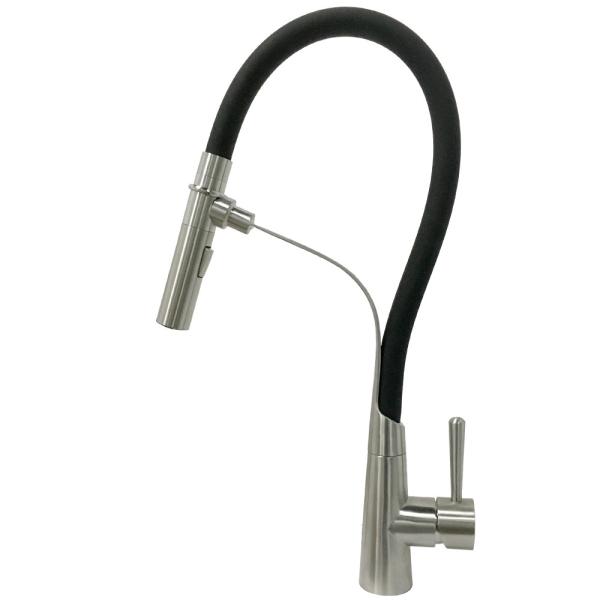 Buy cheap china stainless steel pull out kitchen faucet FOR NORTH AMERICA MARKET from wholesalers
