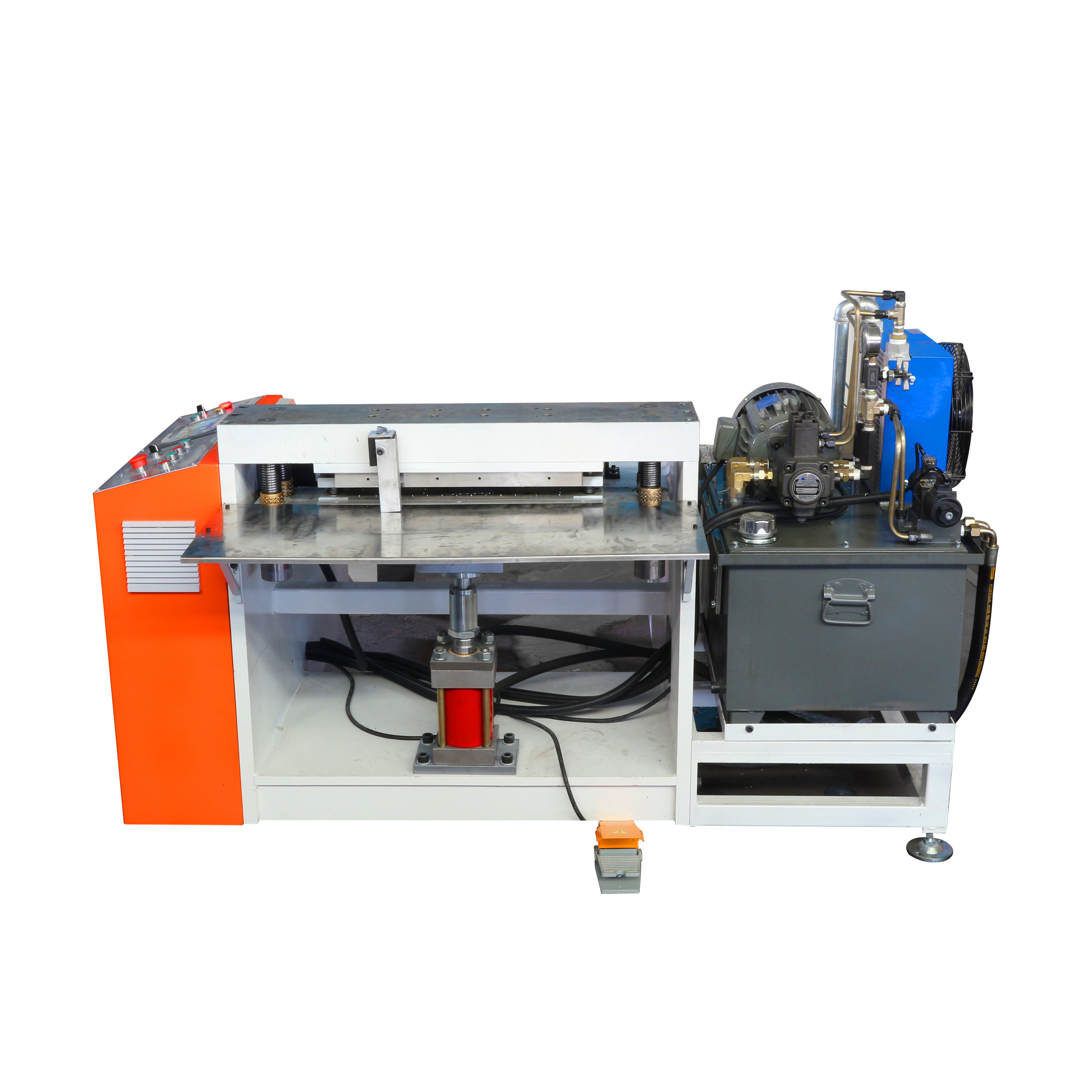 Semi-auto Aluminium House Foil Roll Blade Box Cutter Fixing Machine for at 380V/50HZ