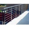Buy cheap Decking Metal Balustrade Stainless Steel Railing , 316 Stainless Steel Stair Railing from wholesalers