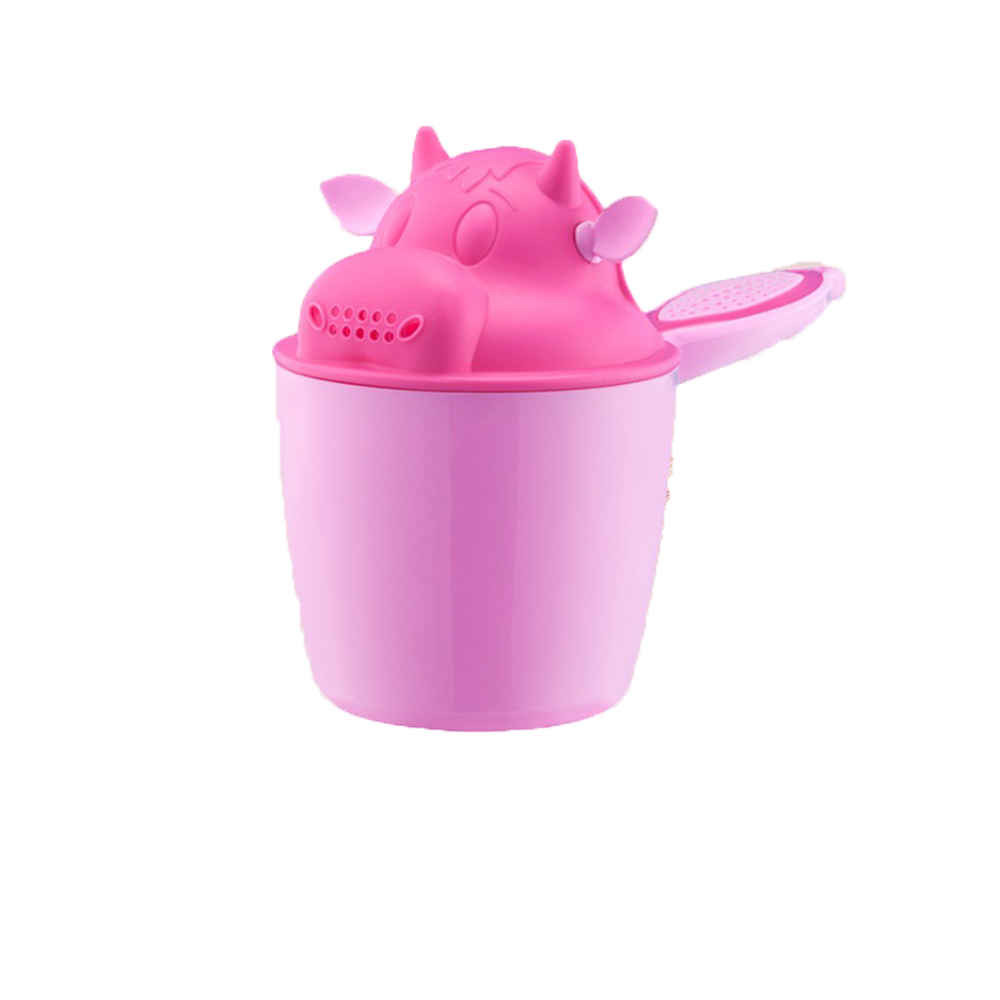 SGS Ergonomic PP Plastic Baby Shampoo Cup For Bathroom