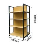 Wood Grain Gour - Column Supermarket Shelves Good Price Beautiful Supermarket