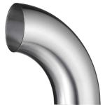 stainless steel pipe fitting elbows 201 satin/mirror finish 63mm