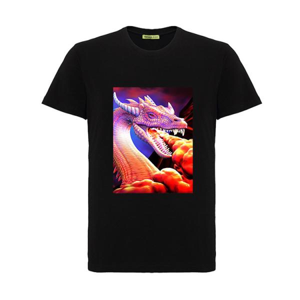 Buy cheap Cool 3D Flip Effect T - Shirt 100% Cotton Soft Material For Printing 3D Artwork from wholesalers