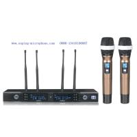 Buy cheap LS-6200 wireless microphone system UHF IR selecta ble frequency PLL AUTOMATIC INDUCTION  competetive price rack ear product