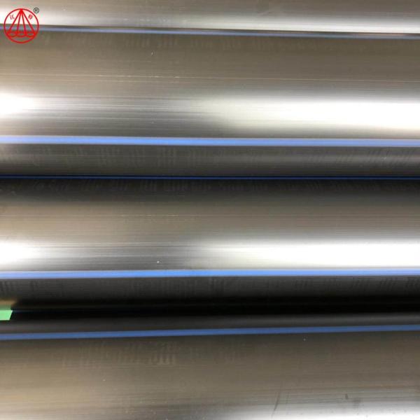 Buy cheap Industrial HDPE Solid Wall Pipe PE100 For Municipal Water / Gas Supply from wholesalers