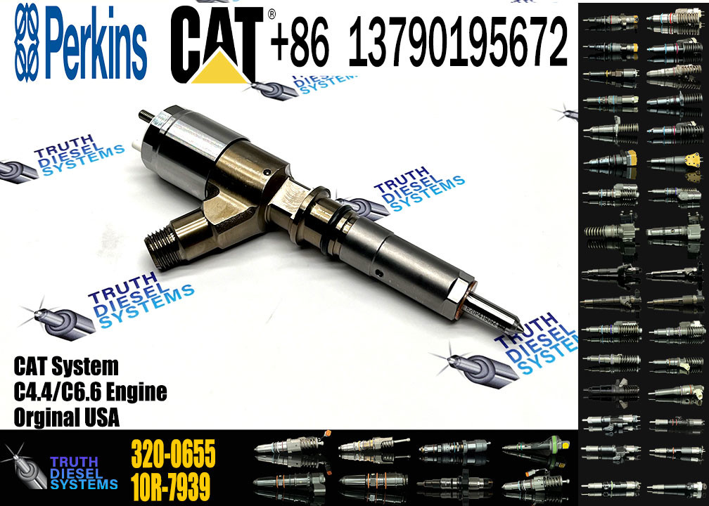 Common Rail Fuel Injector Assembly 2645A751 320-0655 320-0677 320-0690 320-0680 For CAT 6.6 Engine