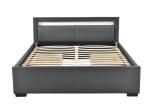 150x190cm Plywood Bed Frame King Size Big Cupboard Dressing Upholstered Platform