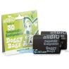 Buy cheap 4 rolls white plastic compostable doggie poop bag, 240 bags Tie top handle Cornstarch Earth Friendly Cornstarch composta from wholesalers