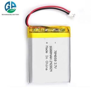 China High Discharge Rate Battery 30C 704050 3.7v 1600mah Power Remote Control High Quality Lithium Ion Polymer Replacement Digital Battery on sale