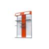 Buy cheap Colorful Customized Wall Mounted Display Racks Movable High Grade 600 * 400 * 30mm from wholesalers