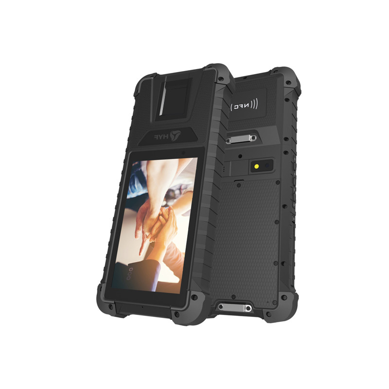 Enrollment 5 Inch Rugged Industrial Tablet Windows 10 NFC Stqc Certified Registered Biometric Device