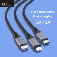 Buy cheap USB Cable 3 in 1 Fast Charging Data wire product