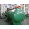 Buy cheap Carbon Steel Vessel Horizontal Plate Pressure Filter / Oil Bleaching Green Horizontal Leaf Filter from wholesalers