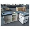 Buy cheap Anti-rust Steel Cash Desk Commercial Money Counters Table Design For Shop from wholesalers