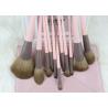 Buy cheap Vegan Synthetic Bristle Pink 11pcs Premium Makeup Brushes With Bag from wholesalers