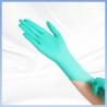 Buy cheap Protective Green Disposable Nitrile Gloves For Gardening Landscaping from wholesalers