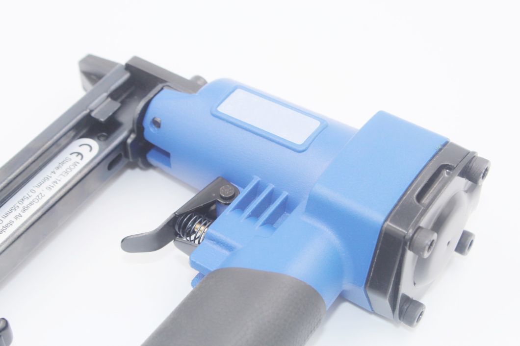 Hot Sale Durable 22gauge Fine Crown Air Pneumatic Staple Gun Air Stapler 1416 for Furniture Decoration