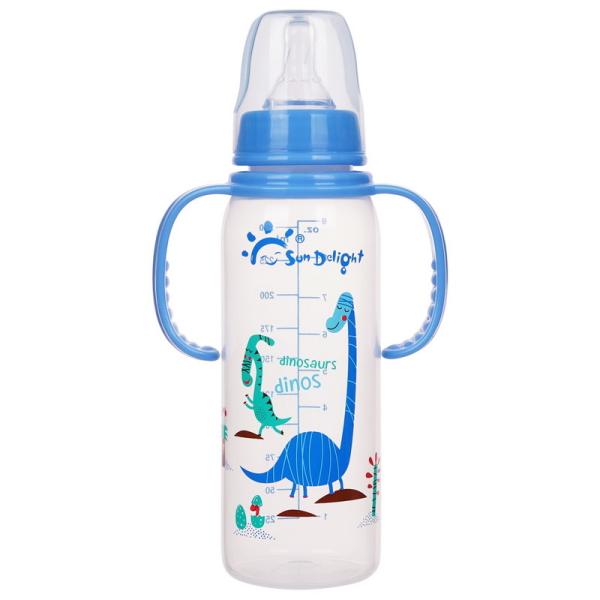 Buy cheap 9oz Odorless BPA Free Newborn Baby Feeding Bottle Double Handle from wholesalers