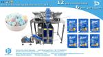 Pills tablets automatic counting packaging machine making round corner bags with