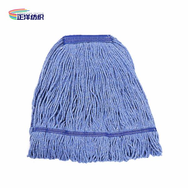 Buy cheap Wet Cotton Cleaning Mop Industrial Heavy Duty Commercial Cotton Mop Head Refill from wholesalers